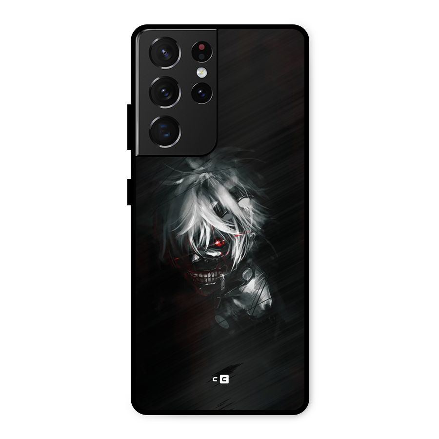 Kaneki Ken Dark Side Metal Back Case for Galaxy S21 Ultra 5G