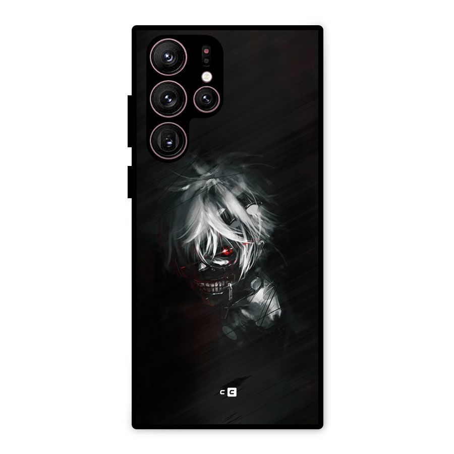Kaneki Ken Dark Side Metal Back Case for Galaxy S22 Ultra 5G