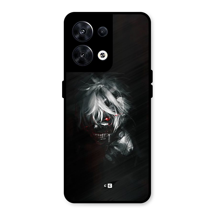 Kaneki Ken Dark Side Metal Back Case for Oppo Reno8 5G