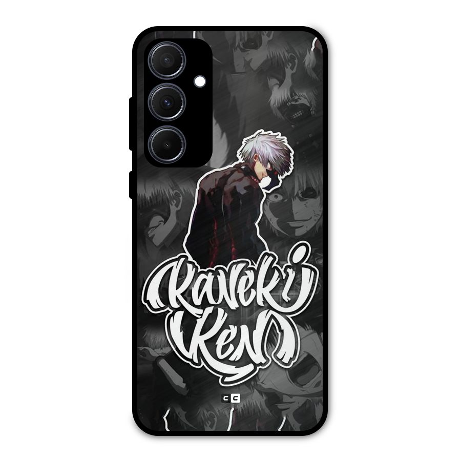 Kaneki Ken Manga Art Metal Back Case for Galaxy A35