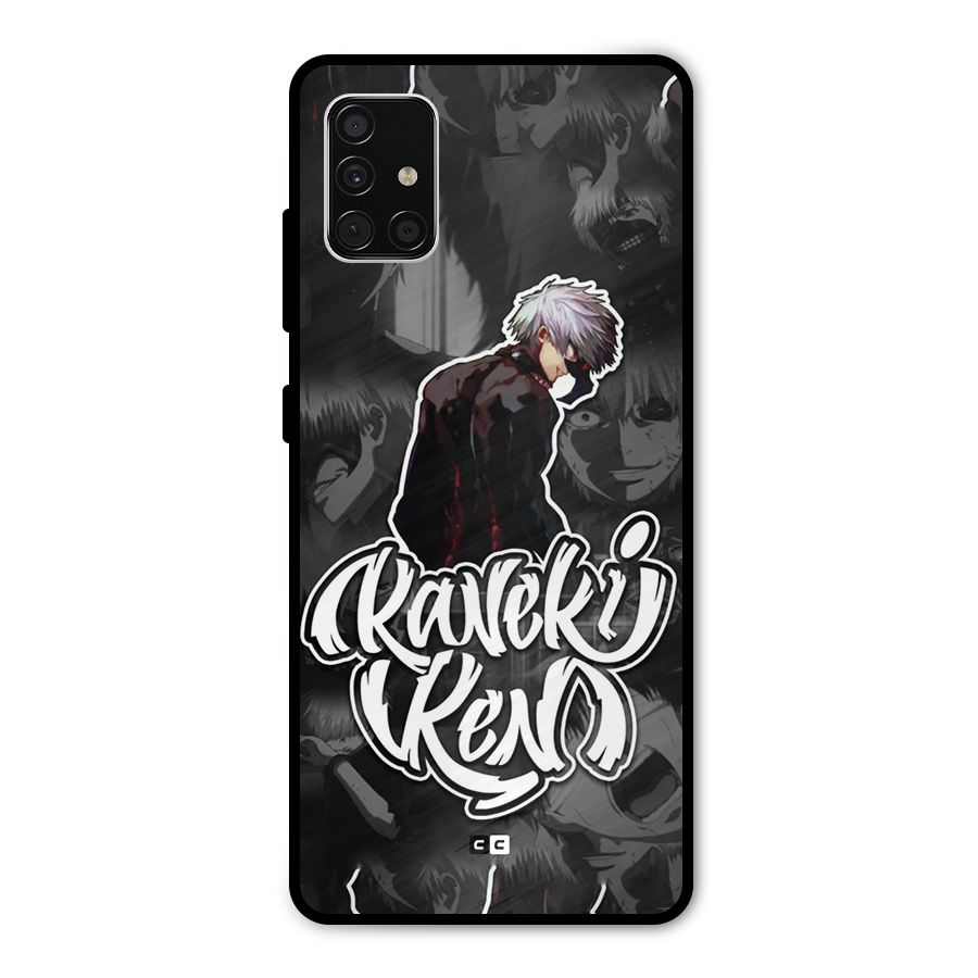 Kaneki Ken Manga Art Metal Back Case for Galaxy A51