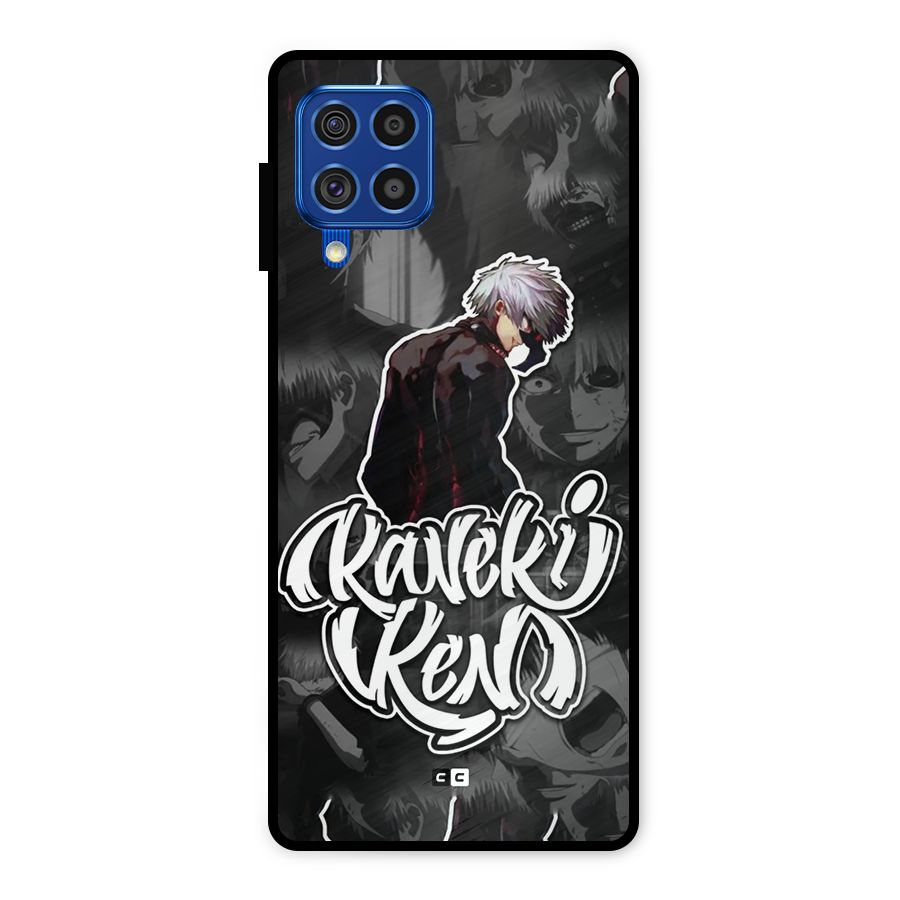 Kaneki Ken Manga Art Metal Back Case for Galaxy F62