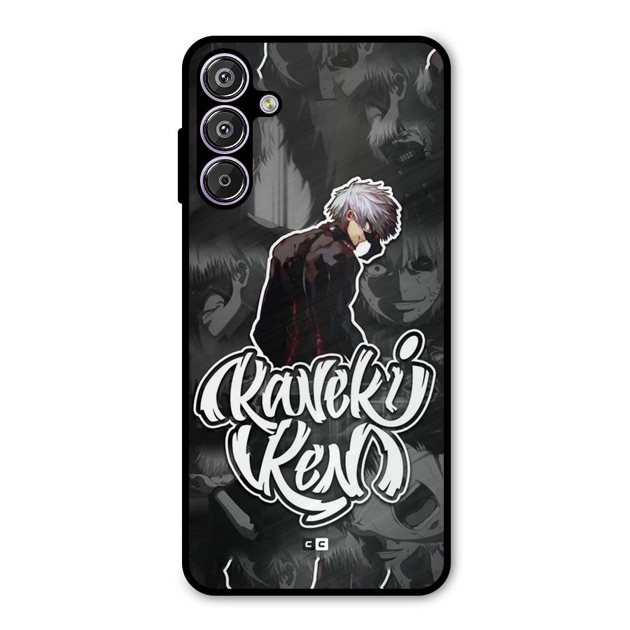 Kaneki Ken Manga Art Metal Back Case for Galaxy M15