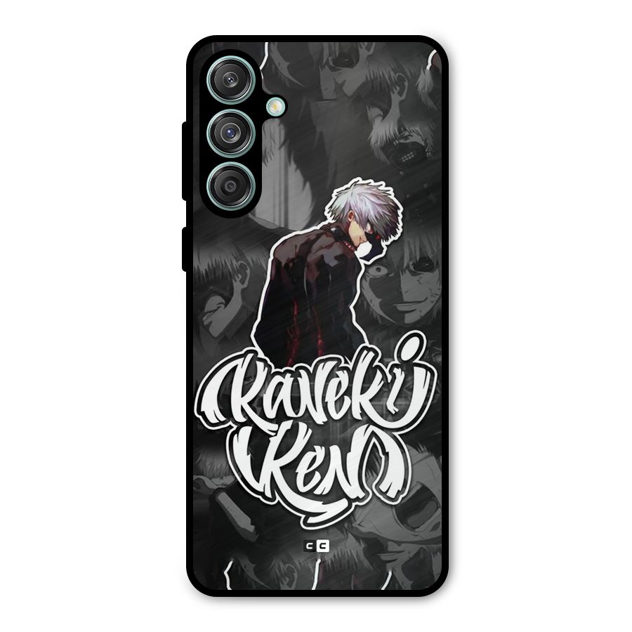 Kaneki Ken Manga Art Metal Back Case for Galaxy M55 5G