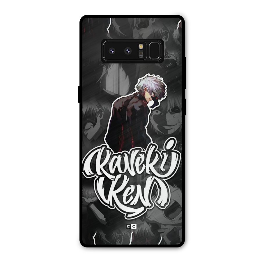 Kaneki Ken Manga Art Metal Back Case for Galaxy Note 8