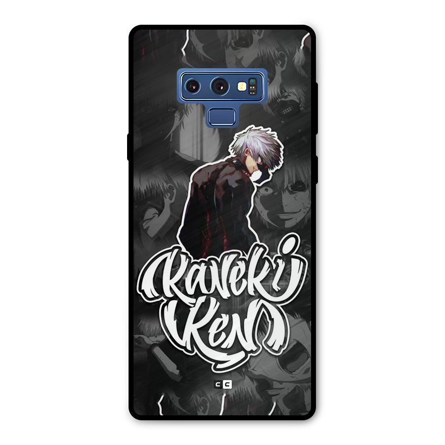 Kaneki Ken Manga Art Metal Back Case for Galaxy Note 9