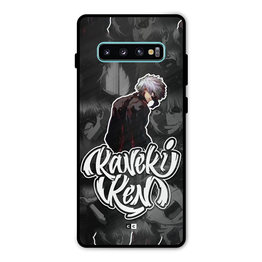 Kaneki Ken Manga Art Metal Back Case for Galaxy S10 Plus