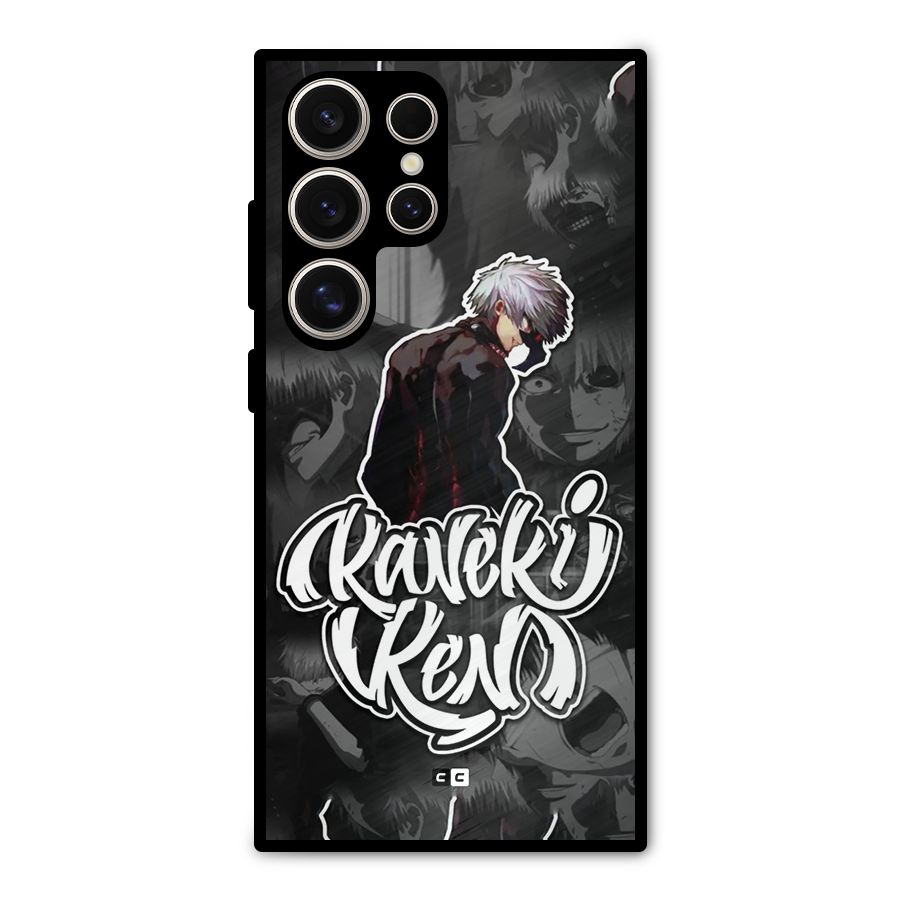 Kaneki Ken Manga Art Metal Back Case for Galaxy S24 Ultra
