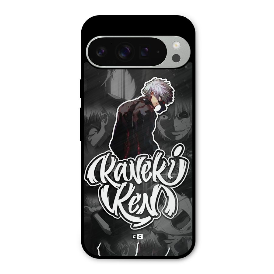 Kaneki Ken Manga Art Metal Back Case for Google Pixel 9 Pro XL
