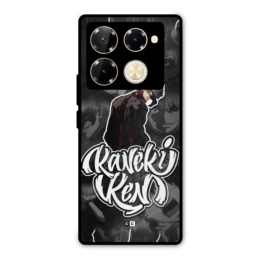 Kaneki Ken Manga Art Metal Back Case for Infinix Note 40 Pro