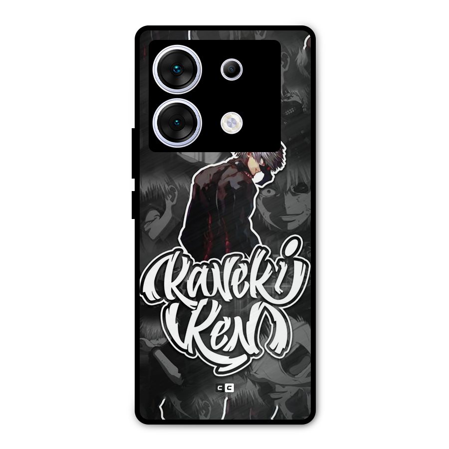 Kaneki Ken Manga Art Metal Back Case for Infinix Zero 30 5G