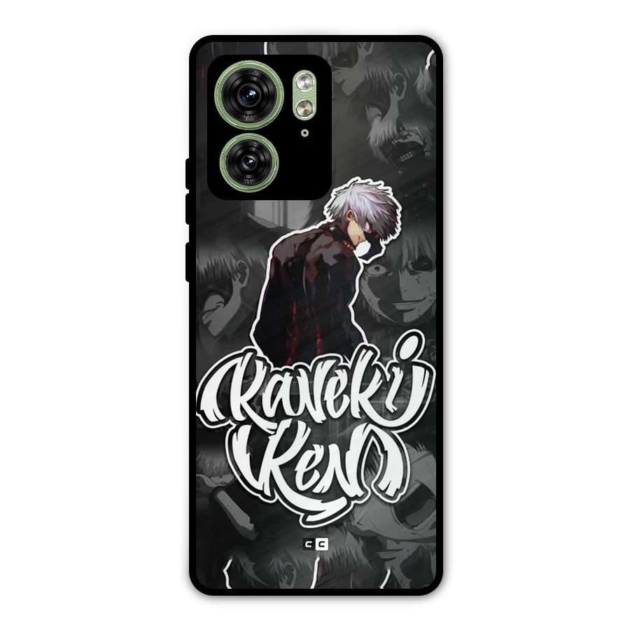 Kaneki Ken Manga Art Metal Back Case for Motorola Edge 40 5G