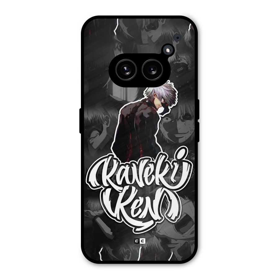 Kaneki Ken Manga Art Metal Back Case for Nothing Phone 2a Plus