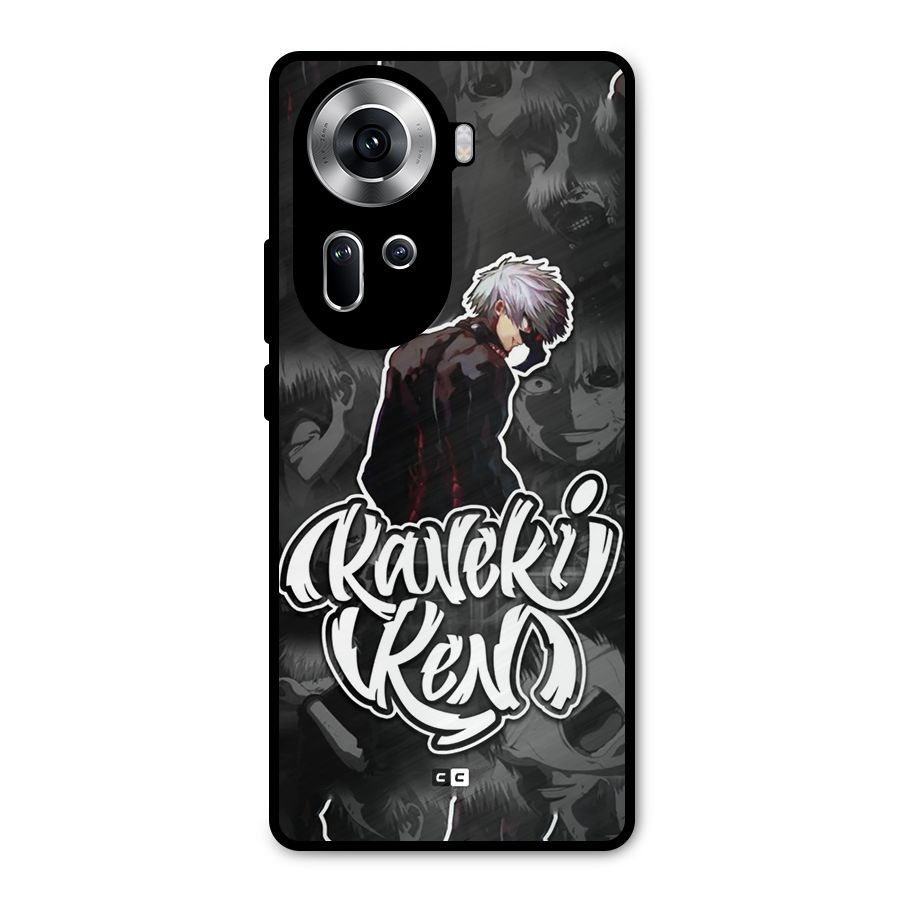 Kaneki Ken Manga Art Metal Back Case for Oppo Reno11 5G