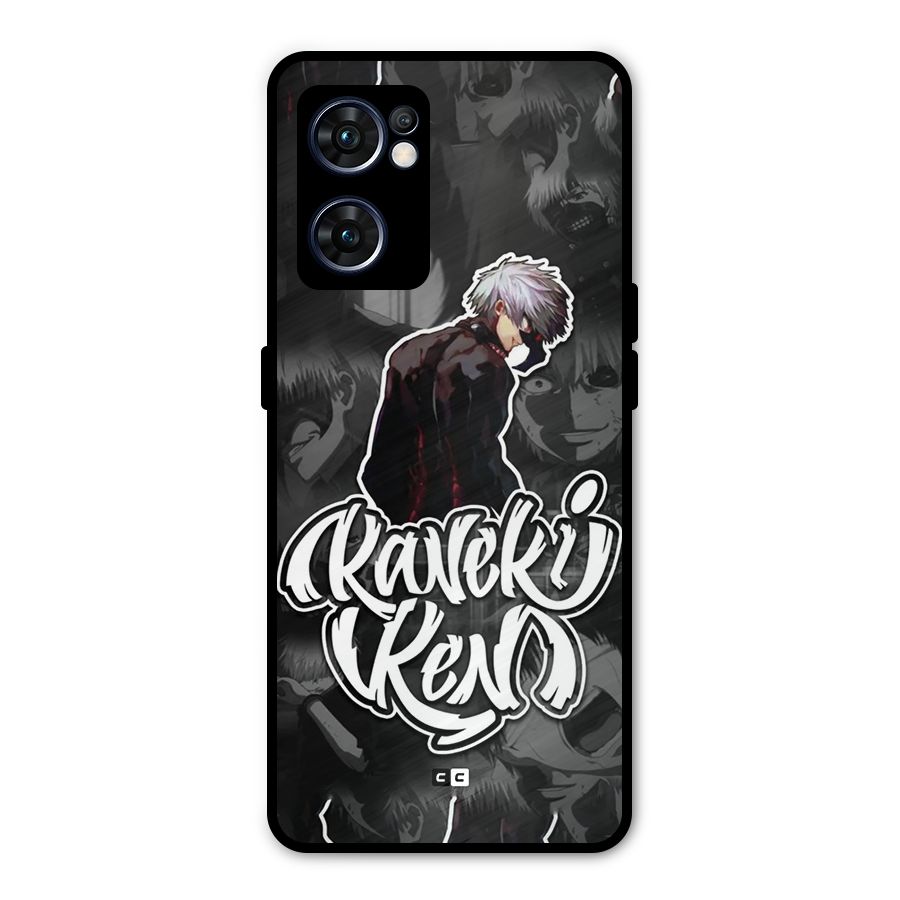 Kaneki Ken Manga Art Metal Back Case for Oppo Reno7 5G