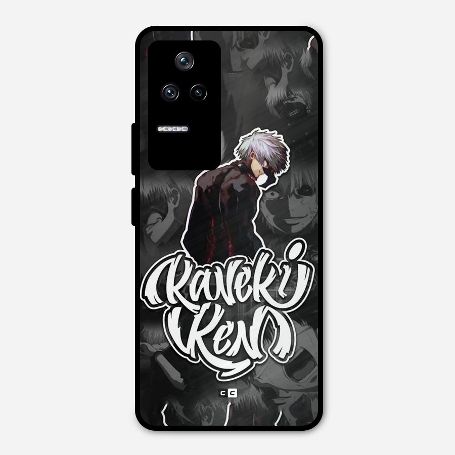 Kaneki Ken Manga Art Metal Back Case for Poco F4 5G