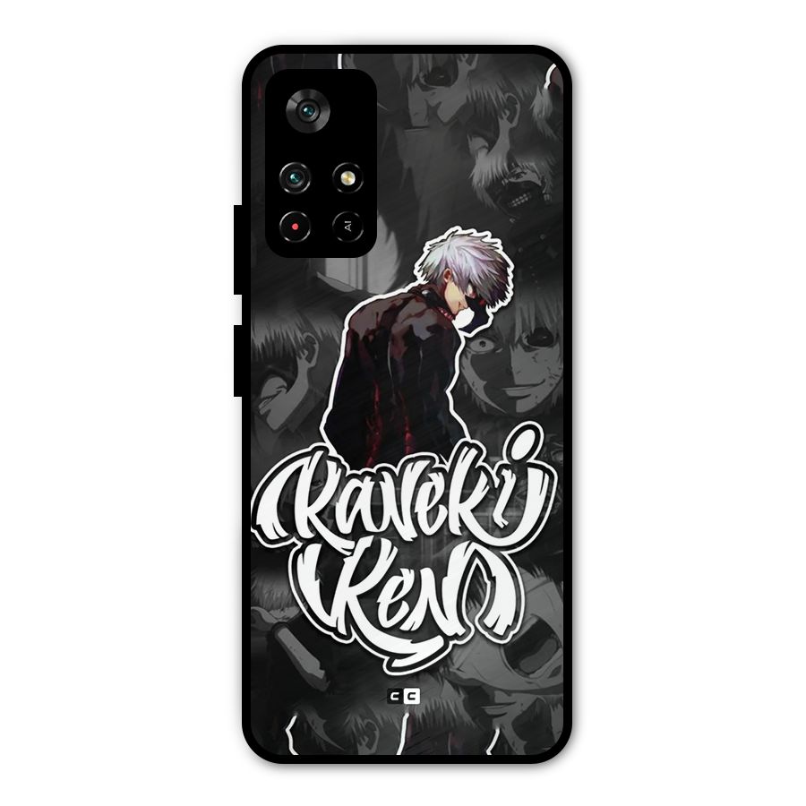 Kaneki Ken Manga Art Metal Back Case for Poco M4 Pro 5G