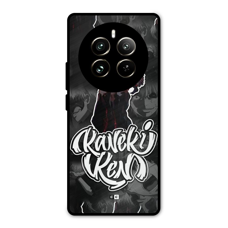 Kaneki Ken Manga Art Metal Back Case for Realme 12 Pro