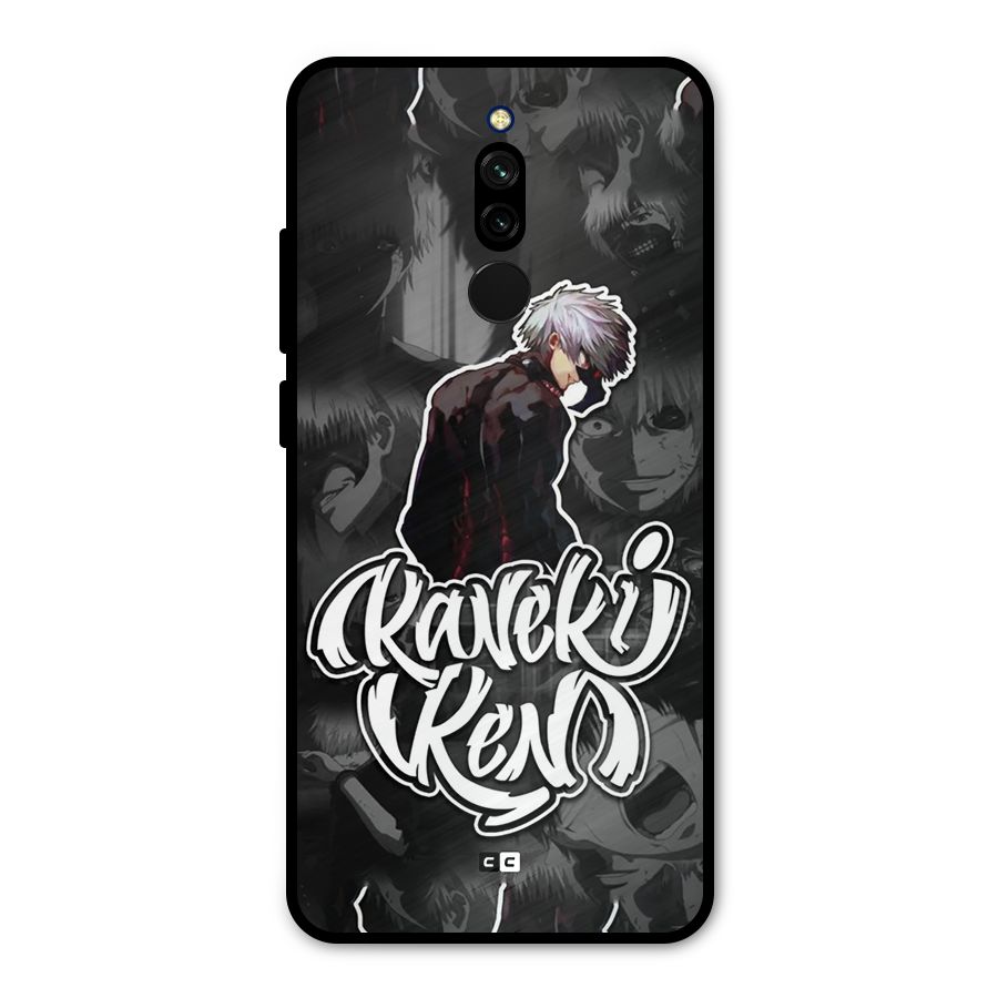Kaneki Ken Manga Art Metal Back Case for Redmi 8