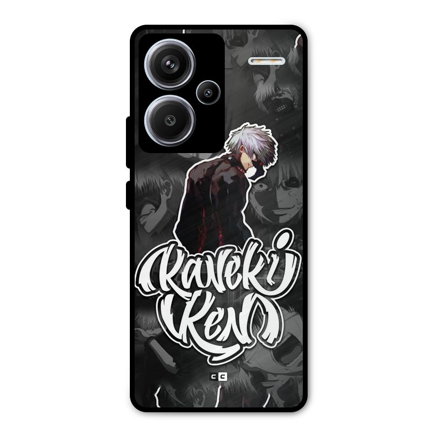 Kaneki Ken Manga Art Metal Back Case for Redmi Note 13 Pro Plus
