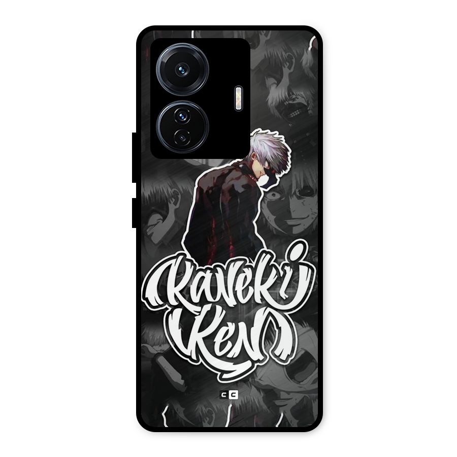 Kaneki Ken Manga Art Metal Back Case for Vivo T1 Pro