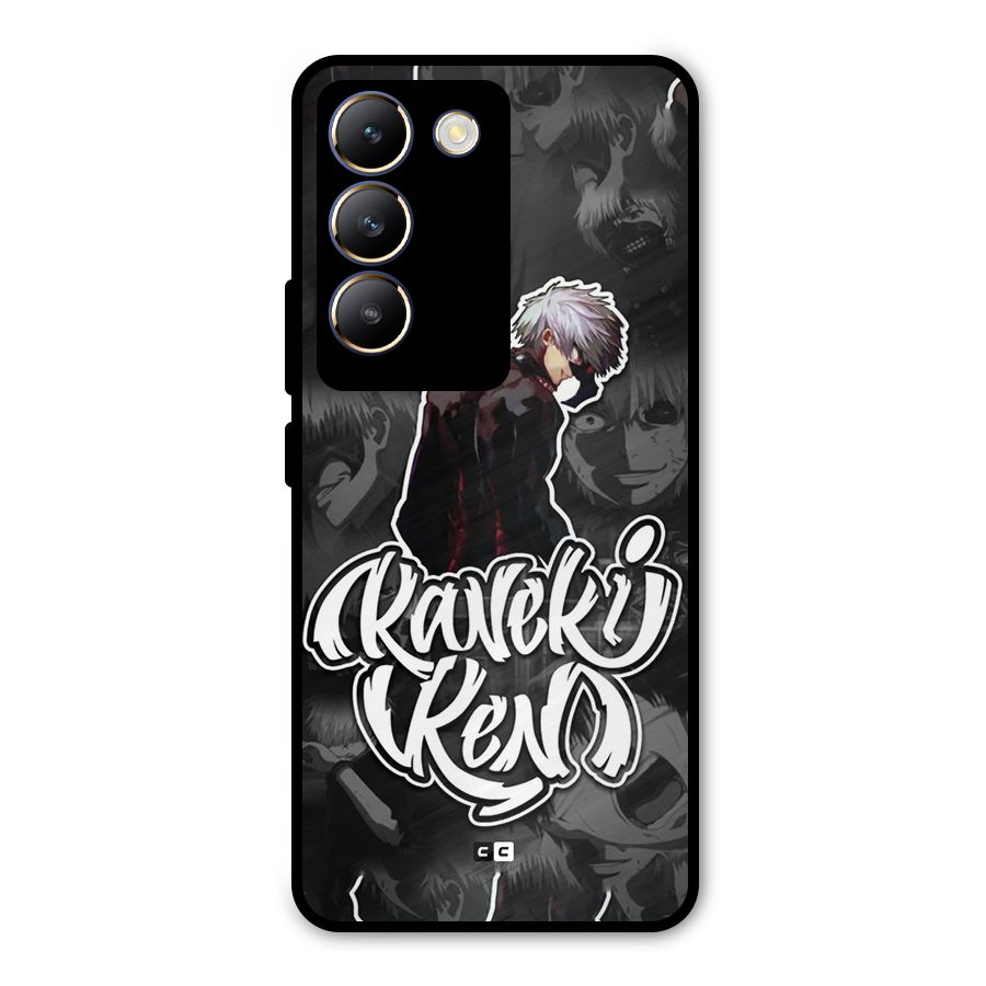 Kaneki Ken Manga Art Metal Back Case for Vivo T3 5G