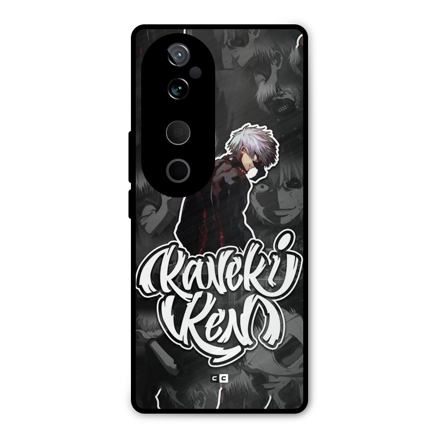 Kaneki Ken Manga Art Metal Back Case for Vivo T3 Ultra