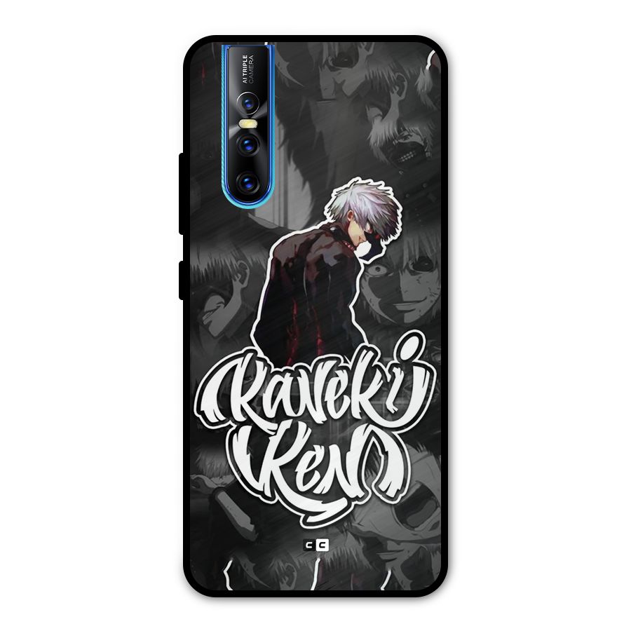 Kaneki Ken Manga Art Metal Back Case for Vivo V15 Pro