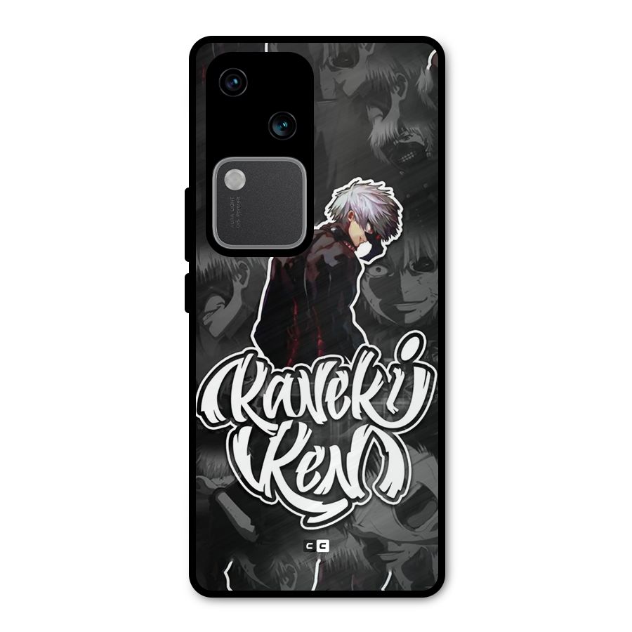 Kaneki Ken Manga Art Metal Back Case for Vivo V30