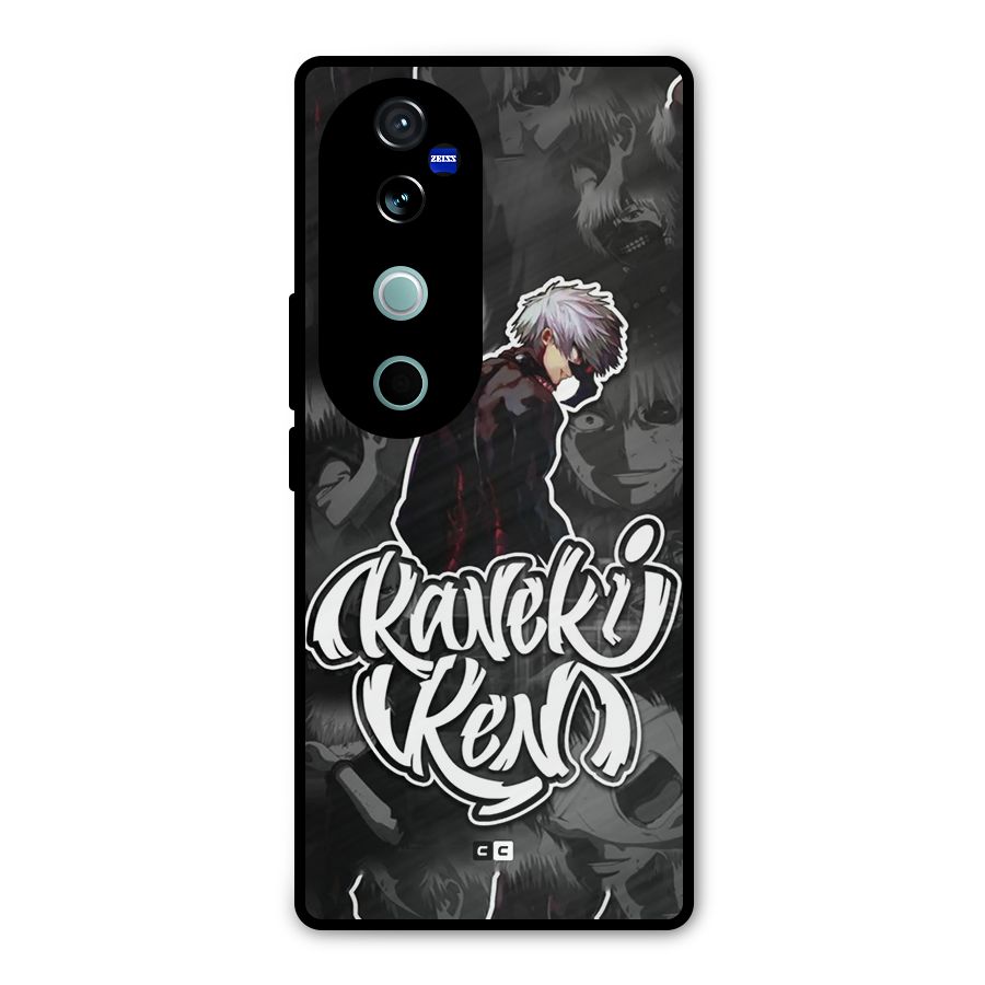 Kaneki Ken Manga Art Metal Back Case for Vivo V40 Pro