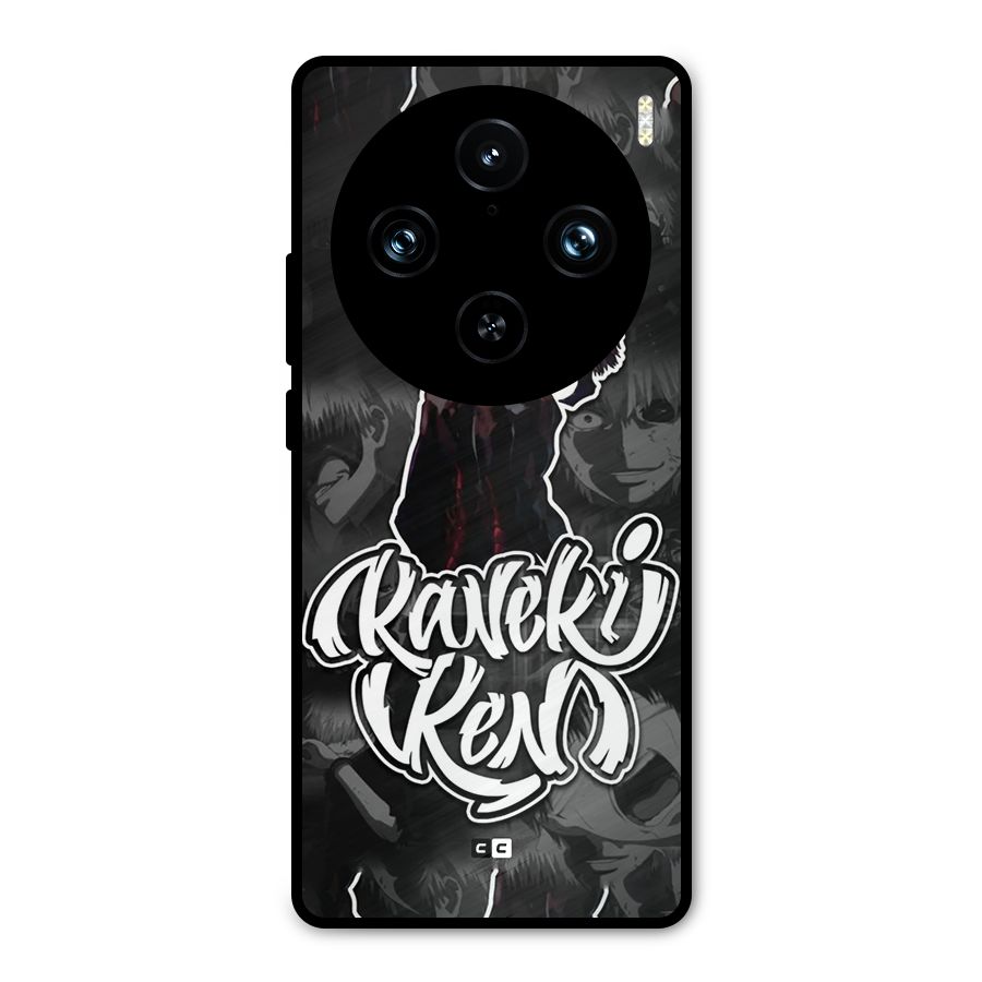 Kaneki Ken Manga Art Metal Back Case for Vivo X100 Pro
