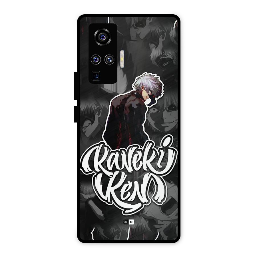 Kaneki Ken Manga Art Metal Back Case for Vivo X50 Pro