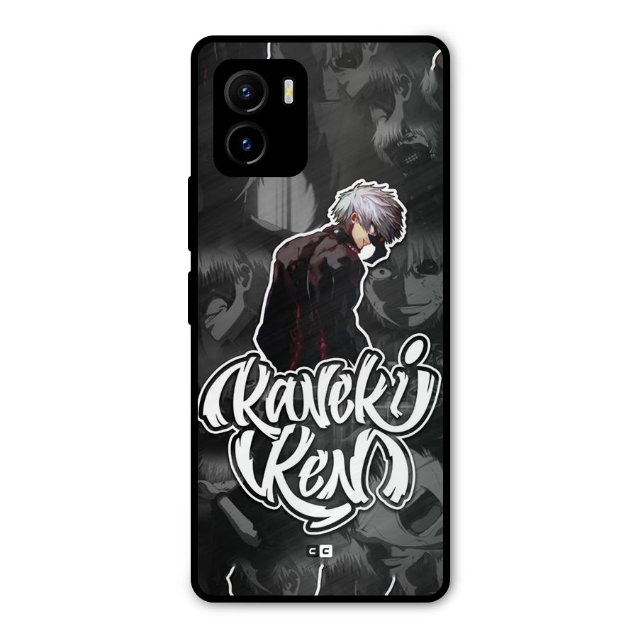 Kaneki Ken Manga Art Metal Back Case for Vivo Y15s