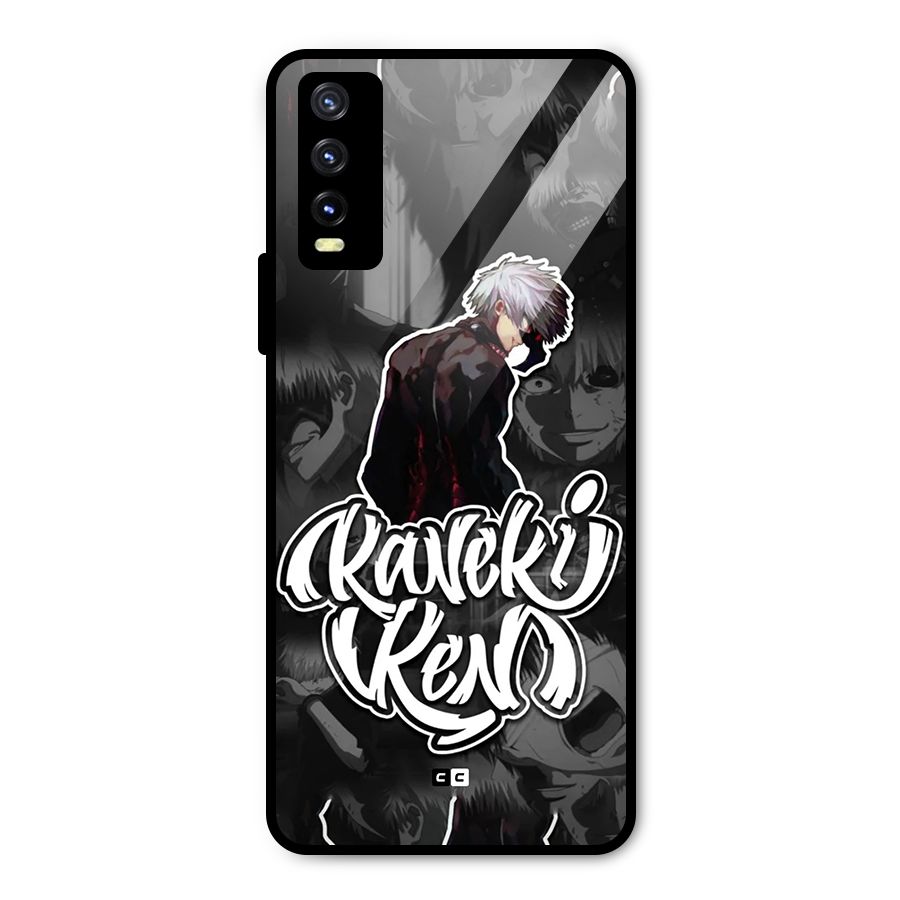 Kaneki Ken Manga Art Metal Back Case for Vivo Y20