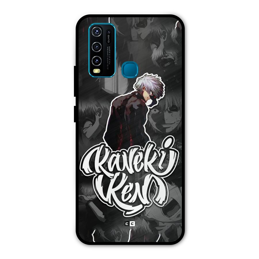 Kaneki Ken Manga Art Metal Back Case for Vivo Y30