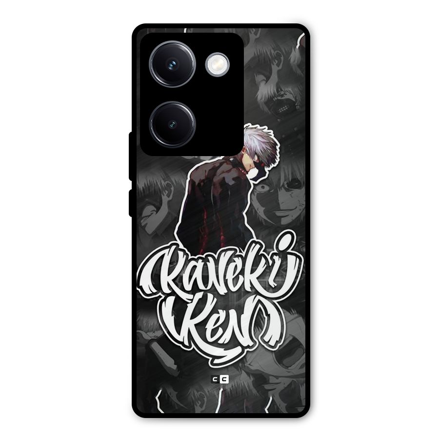 Kaneki Ken Manga Art Metal Back Case for Vivo Y300 Plus