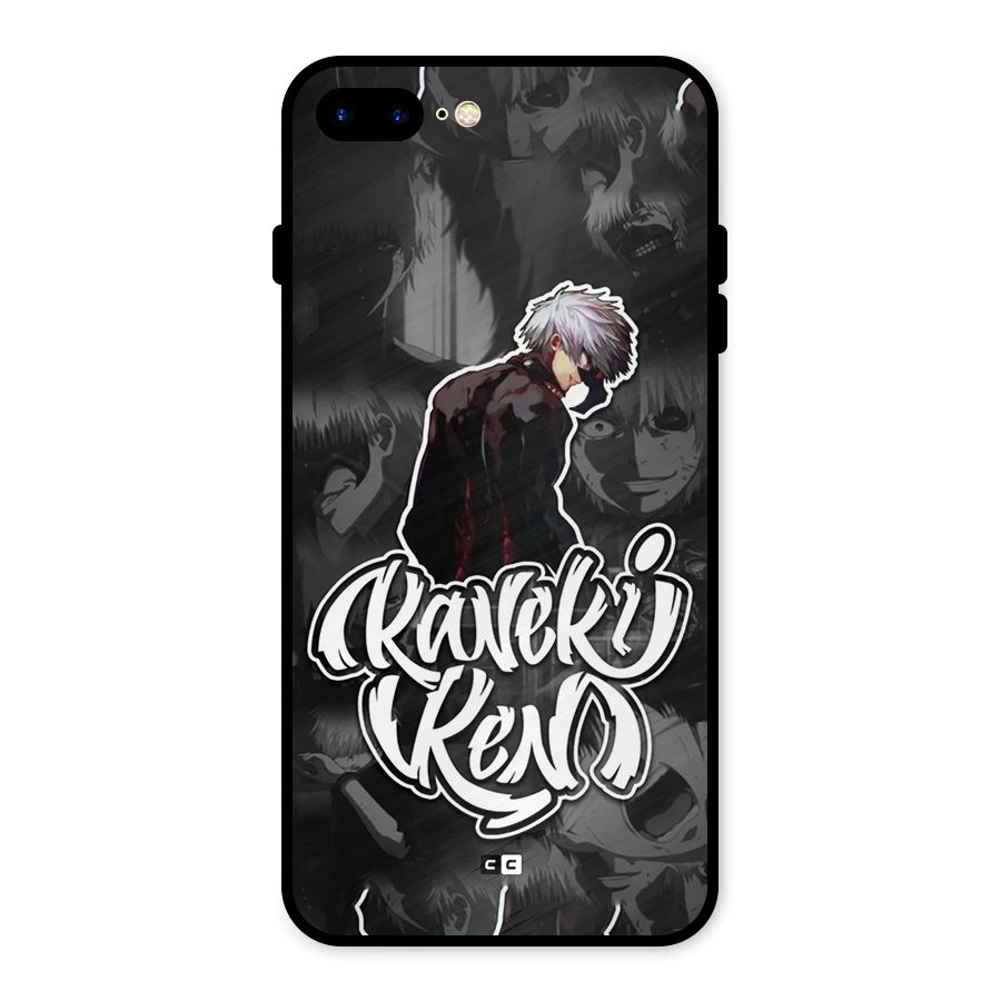 Kaneki Ken Manga Art Metal Back Case for iPhone 8 Plus
