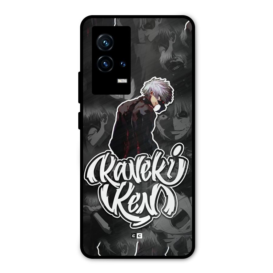 Kaneki Ken Manga Art Metal Back Case for iQOO 9 5G
