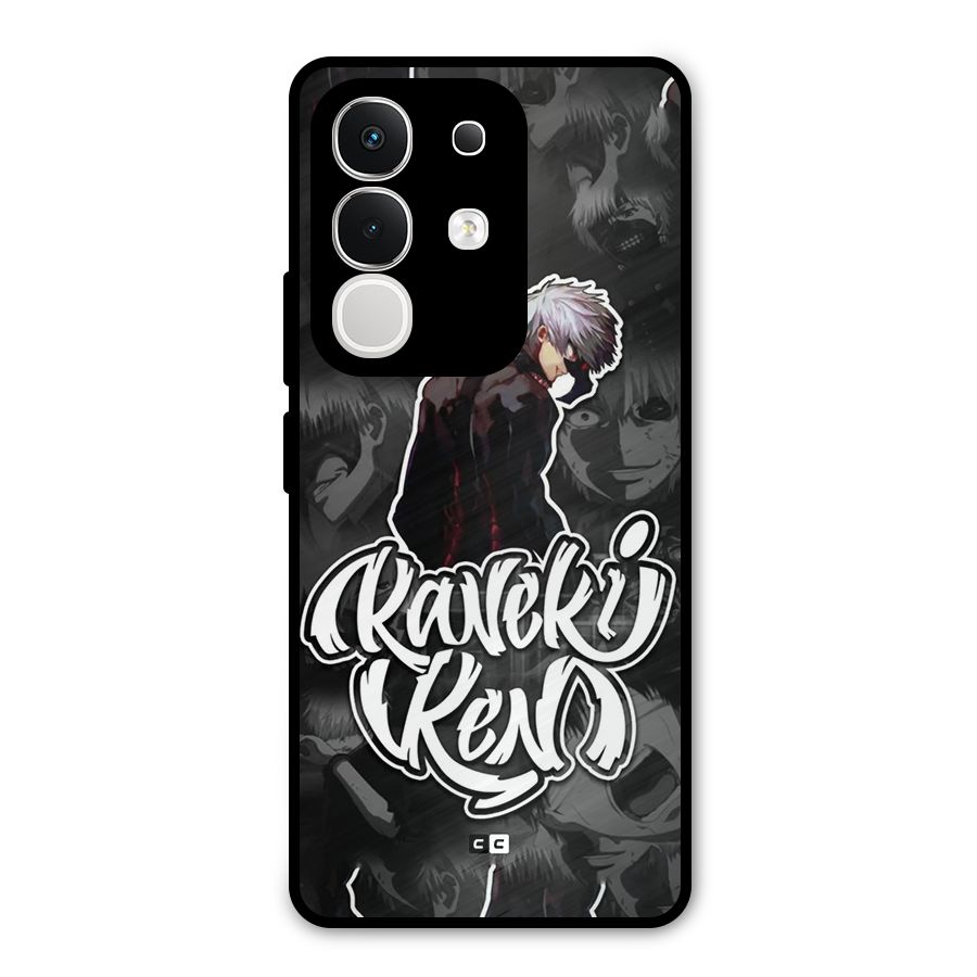 Kaneki Ken Manga Art Metal Back Case for iQOO Z10x