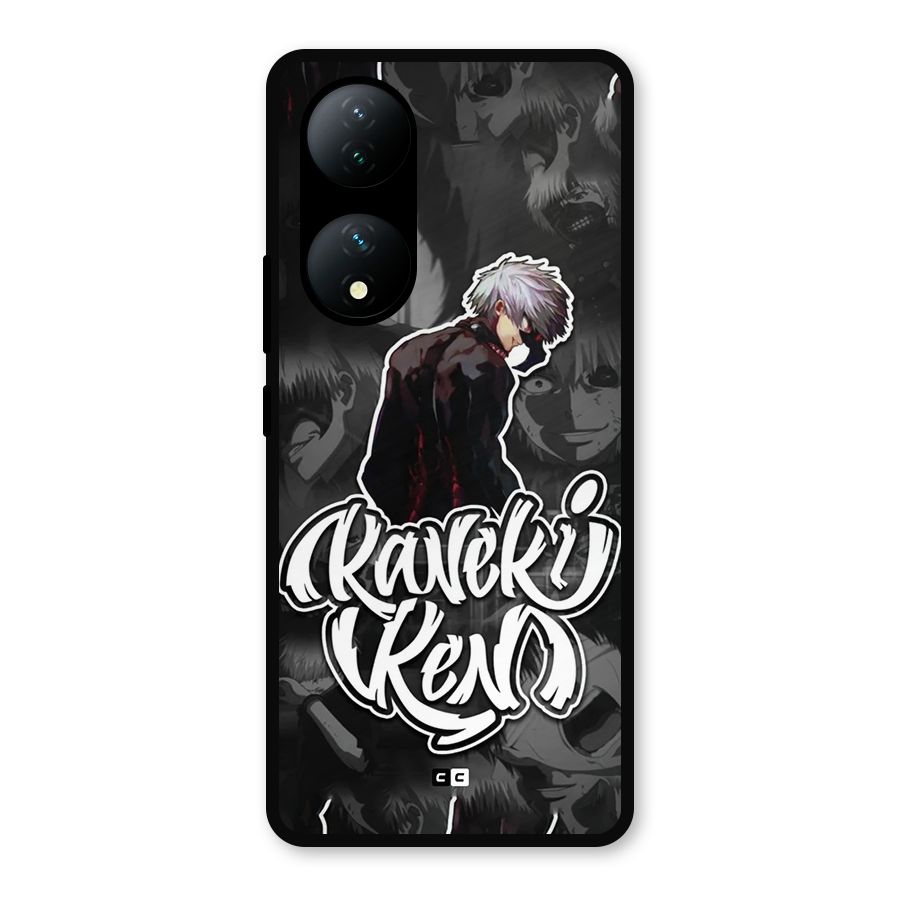 Kaneki Ken Manga Art Metal Back Case for iQOO Z7