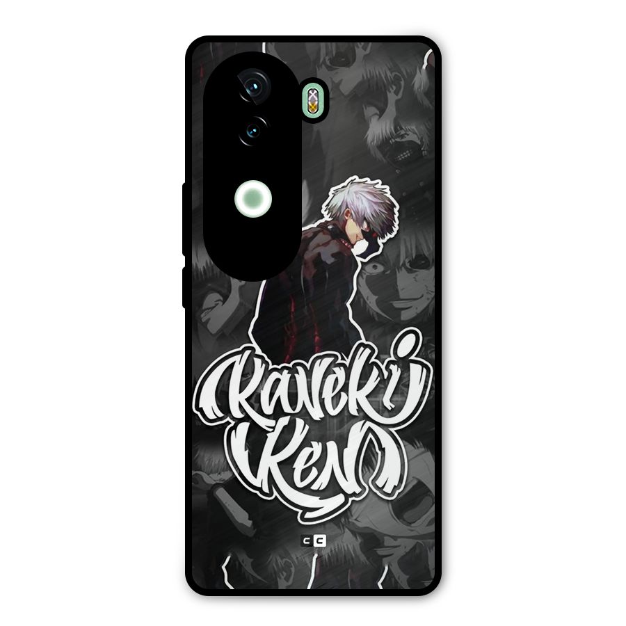 Kaneki Ken Manga Art Metal Back Case for iQOO Z9s