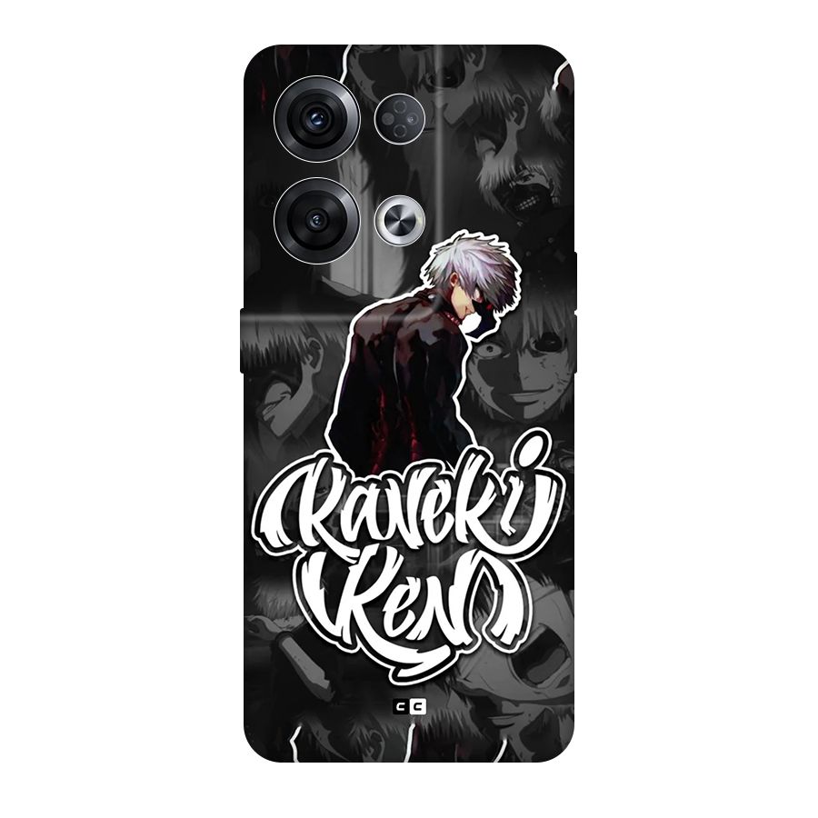 Kaneki Ken Manga Art Original Polycarbonate Back Case for Oppo Reno8 Pro 5G