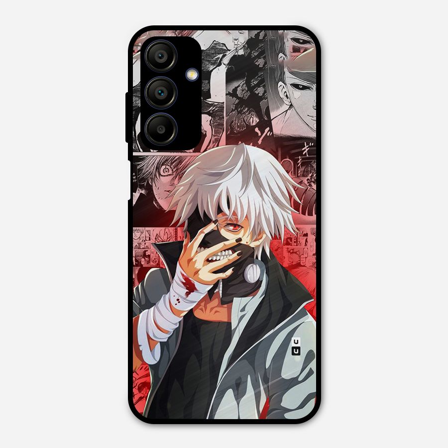 Kaneki Ken Manga Style Metal Back Case for Galaxy A15 5G