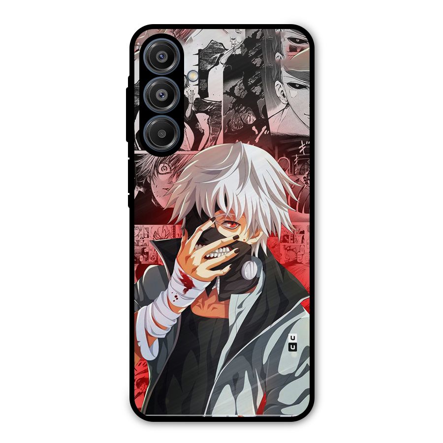 Kaneki Ken Manga Style Metal Back Case for Galaxy A16 5G