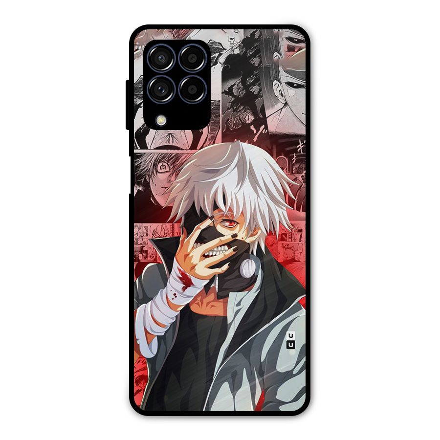 Kaneki Ken Manga Style Metal Back Case for Galaxy M53 5G