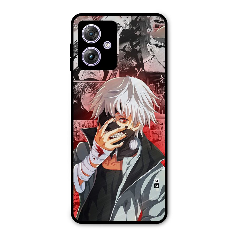 Kaneki Ken Manga Style Metal Back Case for Moto G64