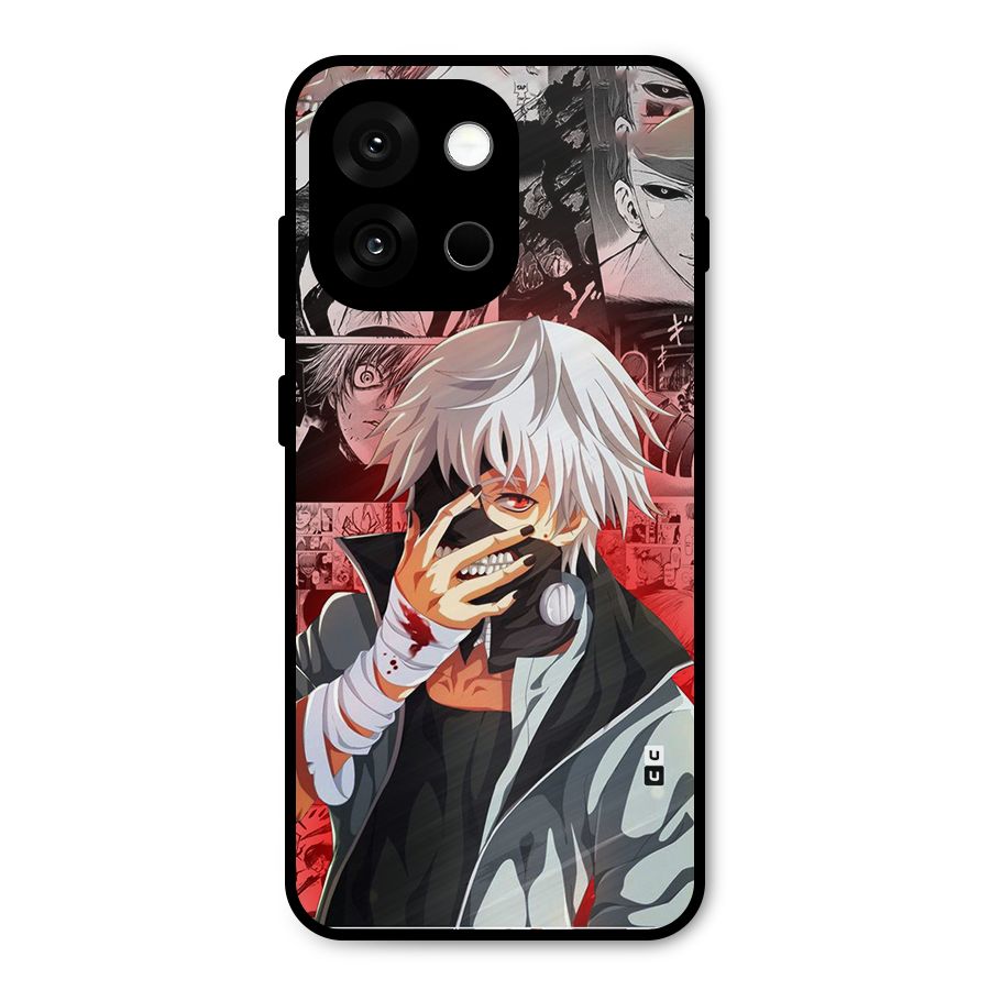 Kaneki Ken Manga Style Metal Back Case for OnePlus 13s
