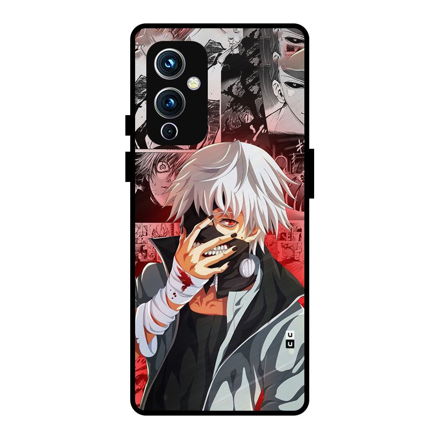 Kaneki Ken Manga Style Metal Back Case for OnePlus 9