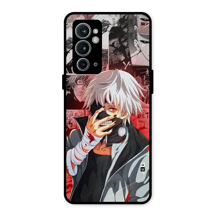 Kaneki Ken Manga Style Metal Back Case for OnePlus 9RT 5G