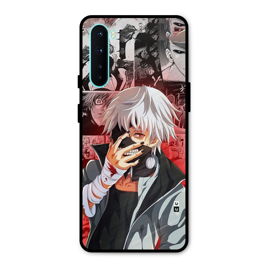 Kaneki Ken Manga Style Metal Back Case for OnePlus Nord